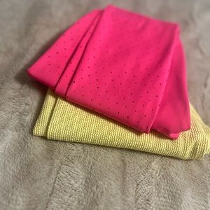 Lot 2 Buffbunny leggings Ribbed and Lazer cut